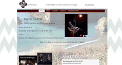 Desktop Screenshot of irenesazer.com